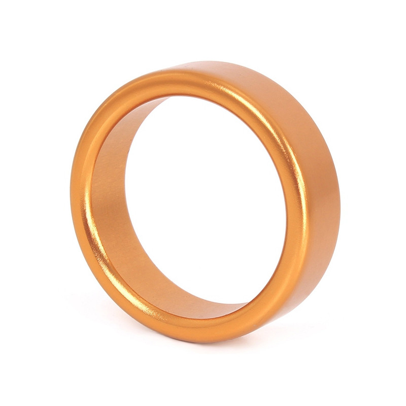Kiotos Cockring en aluminium Circle 15mm Doré